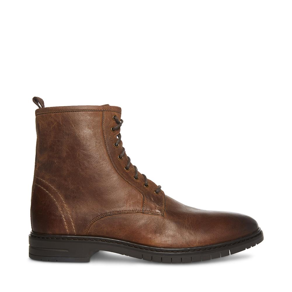 Steve Madden Men CROWLEY BROWN LEATHER