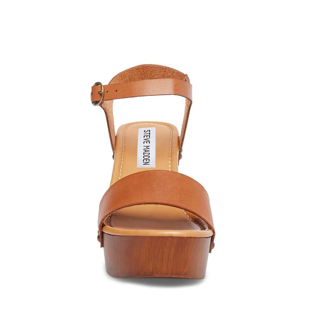 Steve Madden Women LUNA COGNAC