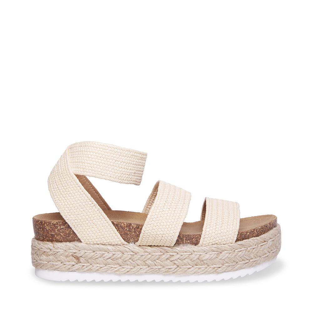 Steve Madden Women KIMMIE NATURAL RAFFIA