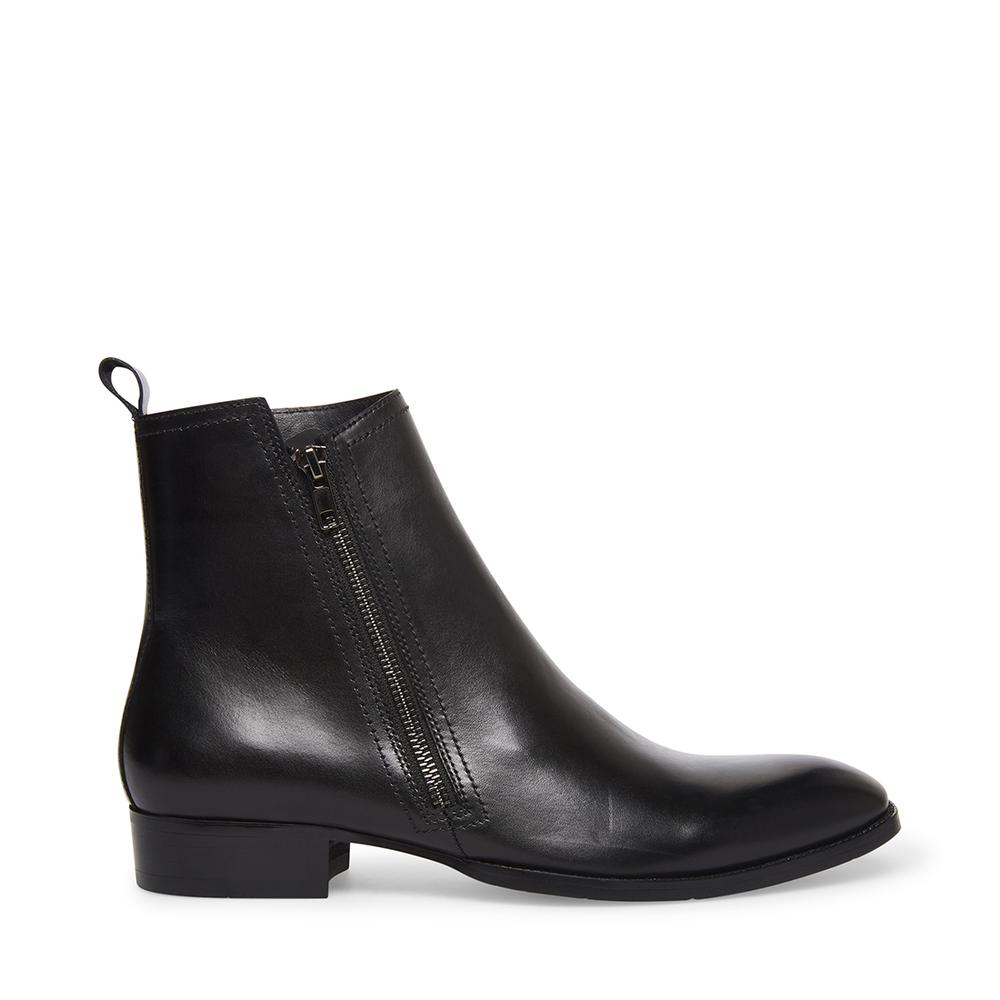 Steve Madden Men ASPENN-L BLACK LEATHER