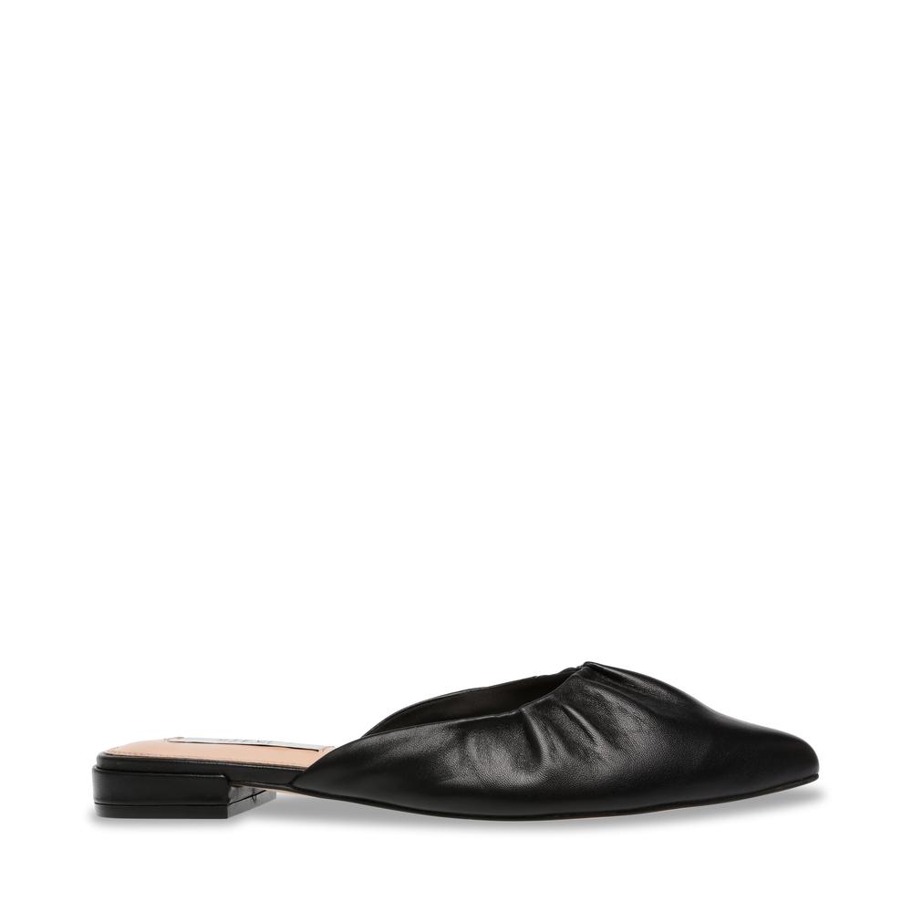 Steve Madden Women VISTAH BLACK LEATHER