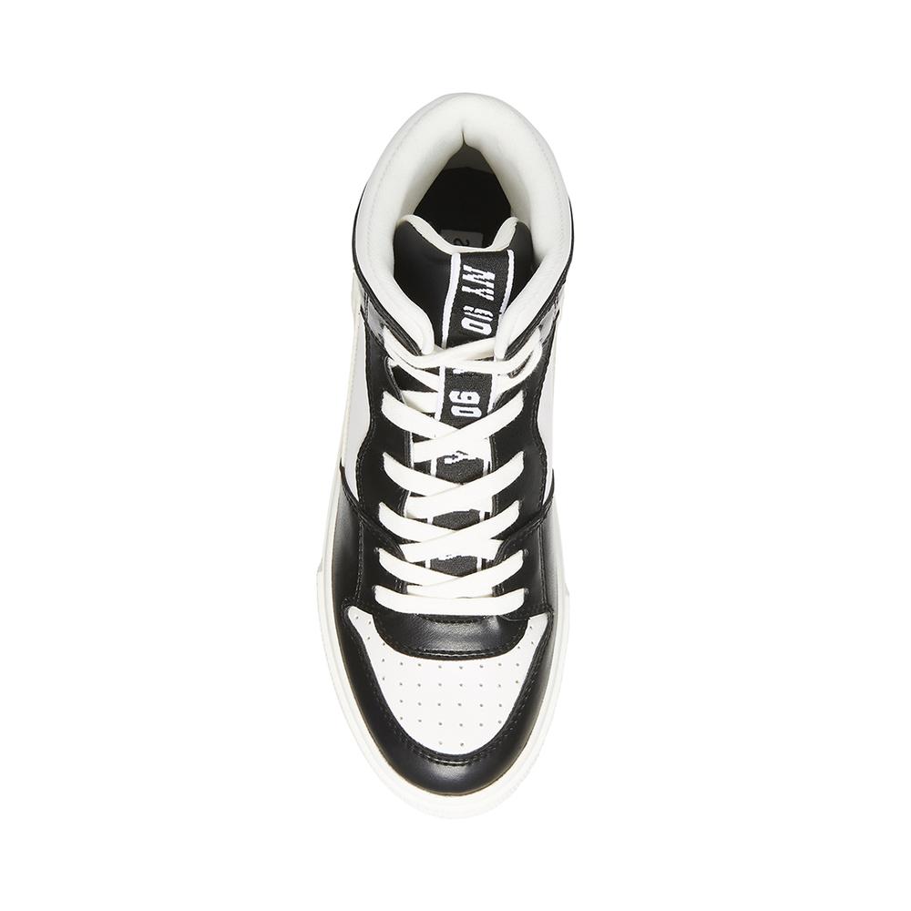 Steve Madden Women HOOP BLACK/WHITE