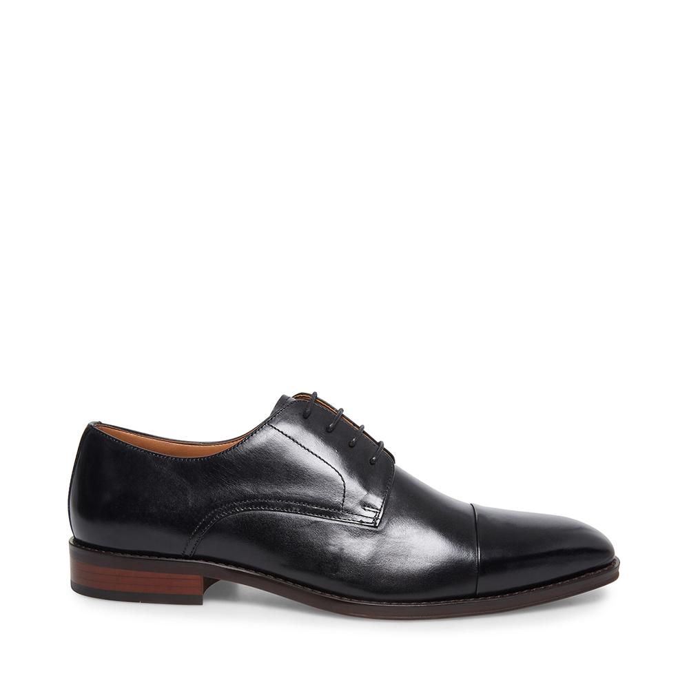 Steve Madden Men PLOT BLACK LEATHER