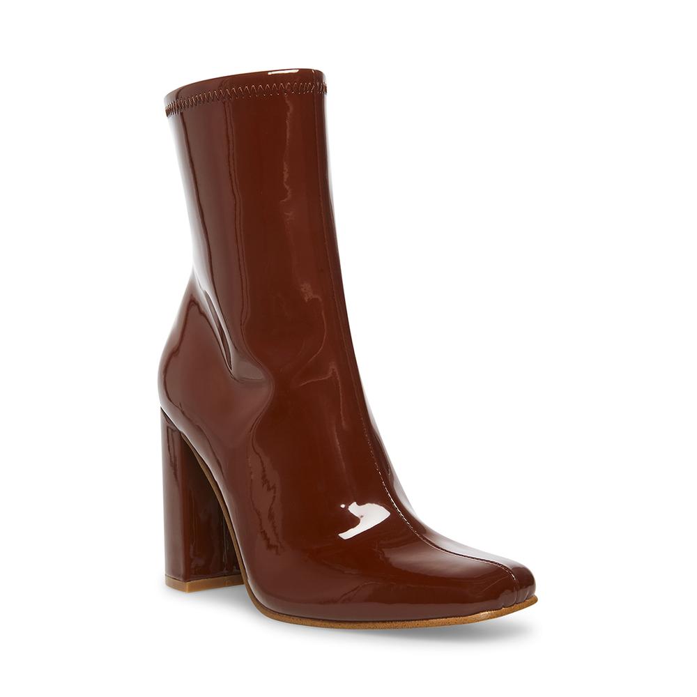 Steve Madden Women LYNDEN DARK COGNAC - Click Image to Close