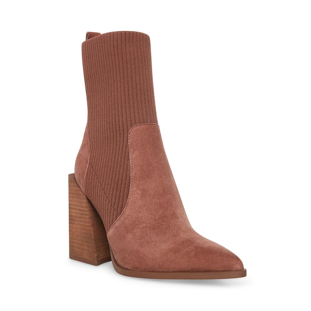 Steve Madden Women TACKLE TAUPE SUEDE - Click Image to Close