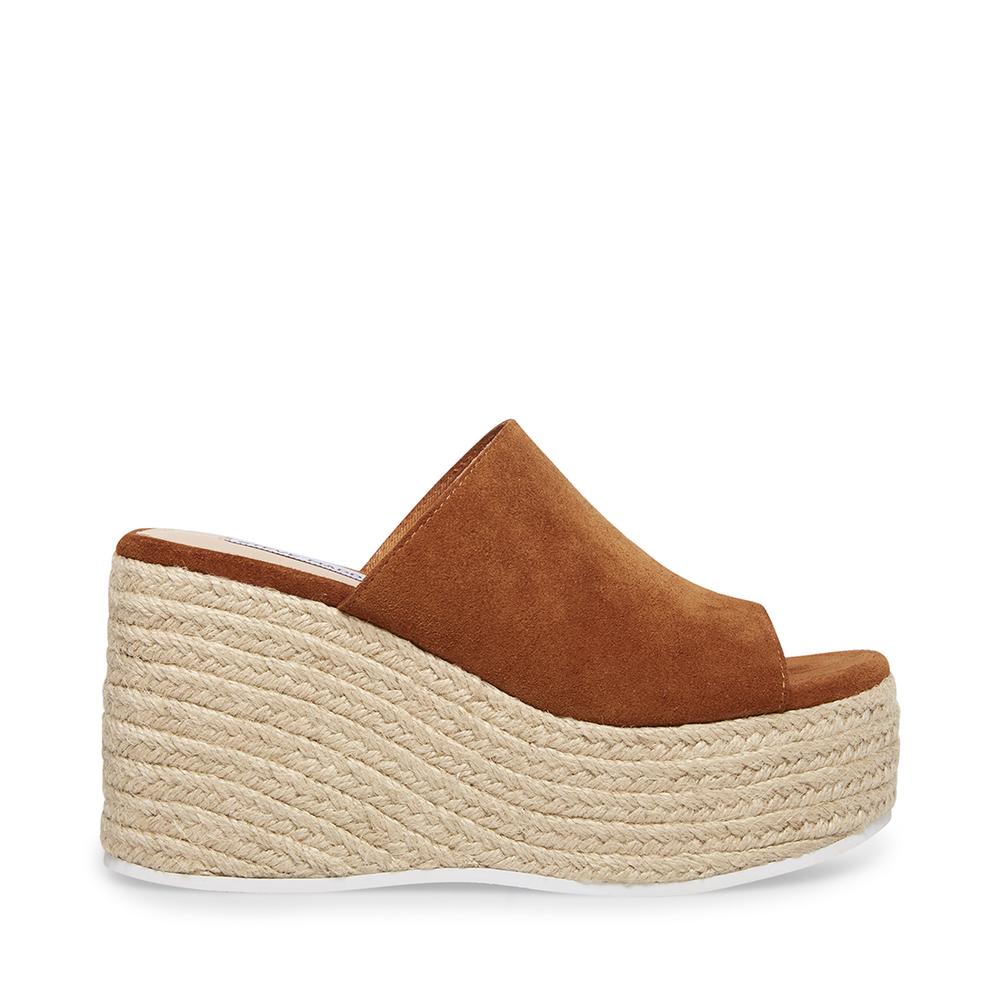 Steve Madden Women RAMPSTER RUST SUEDE