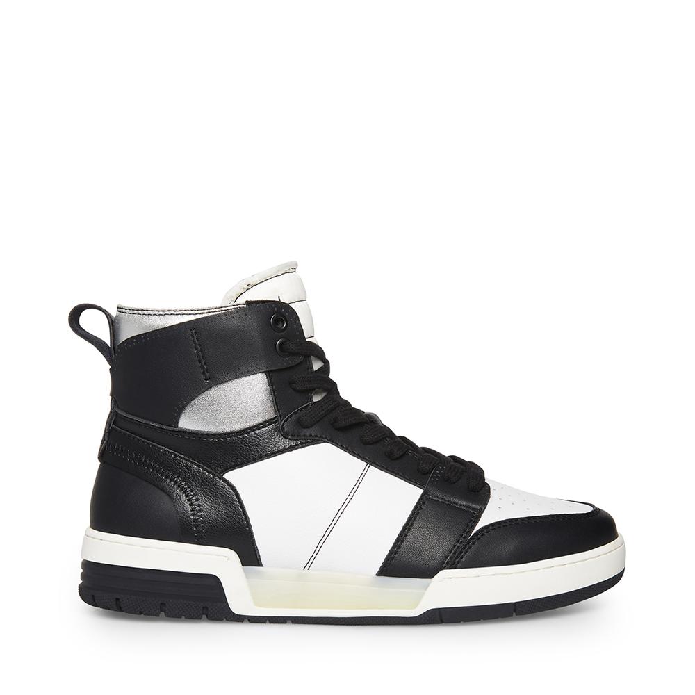 Steve Madden Men MALLOW BLACK SILVER