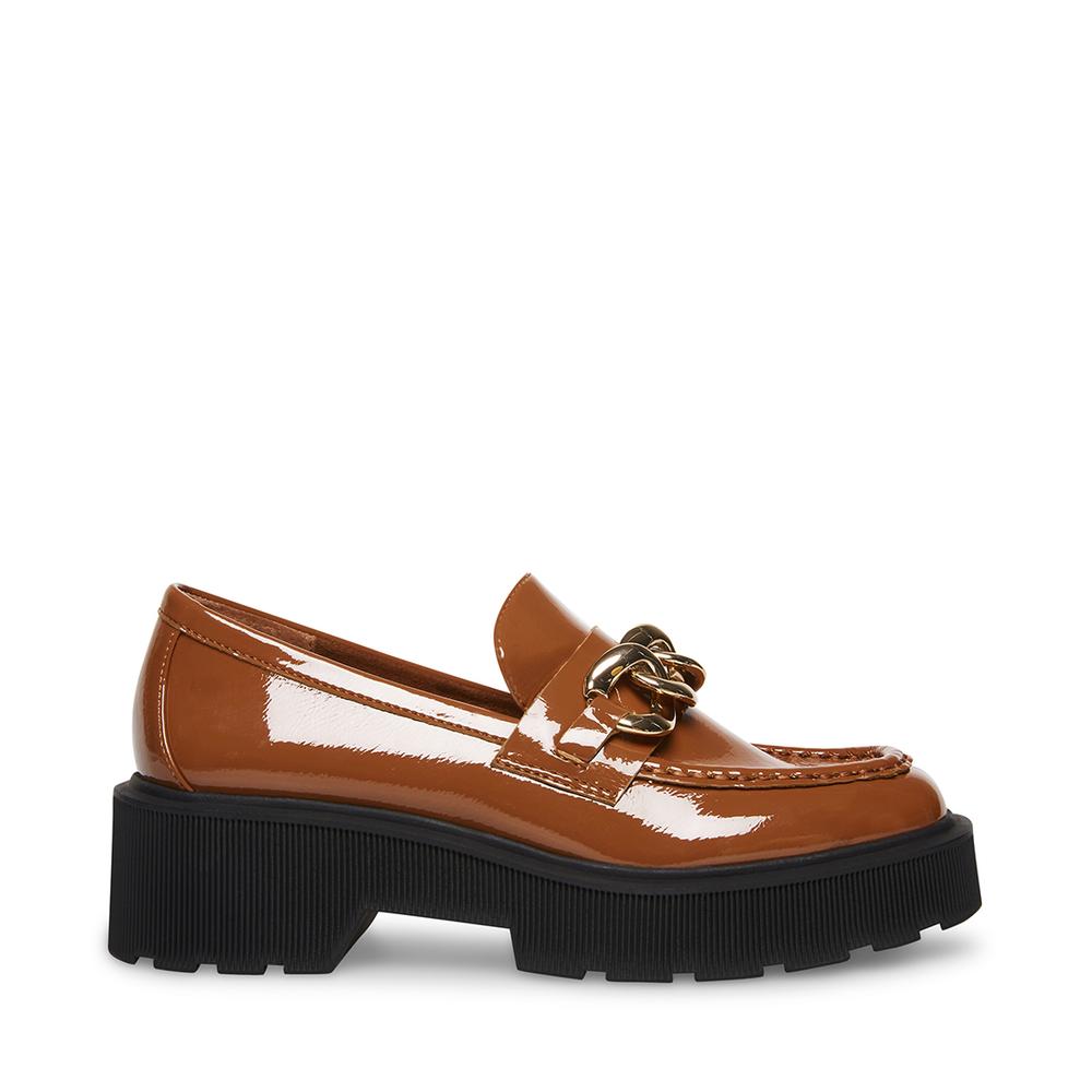 Steve Madden Women MEADOW COGNAC PATENT