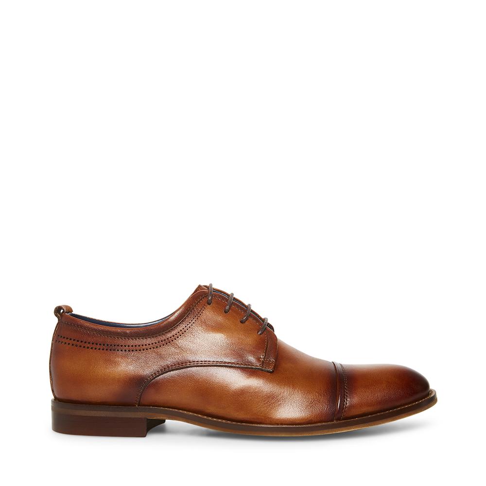 Steve Madden Men DOAK COGNAC LEATHER