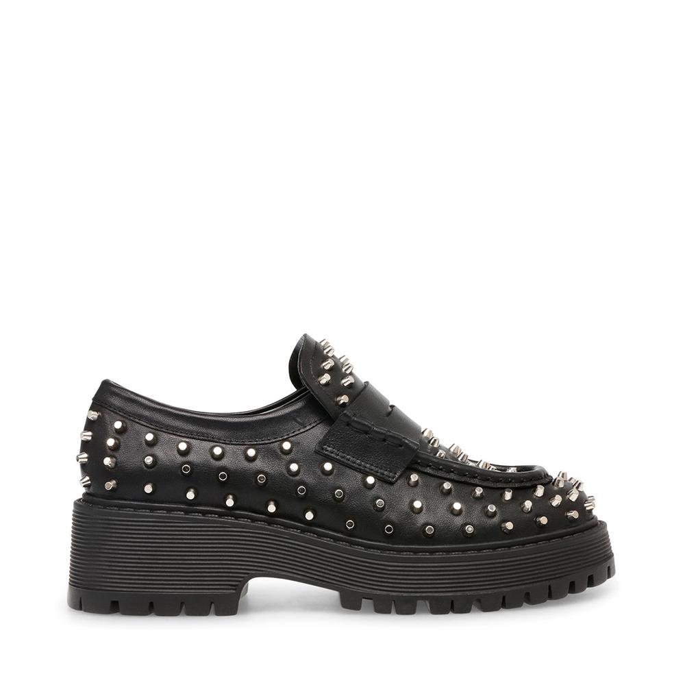 Steve Madden Women MALVERN BLACK STUDS