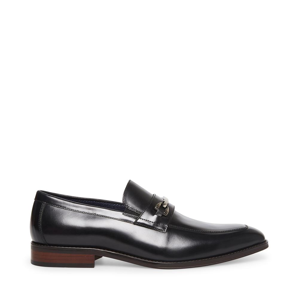 Steve Madden Men POINTE BLACK LEATHER