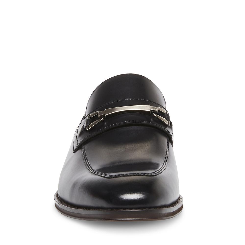 Steve Madden Men POINTE BLACK LEATHER