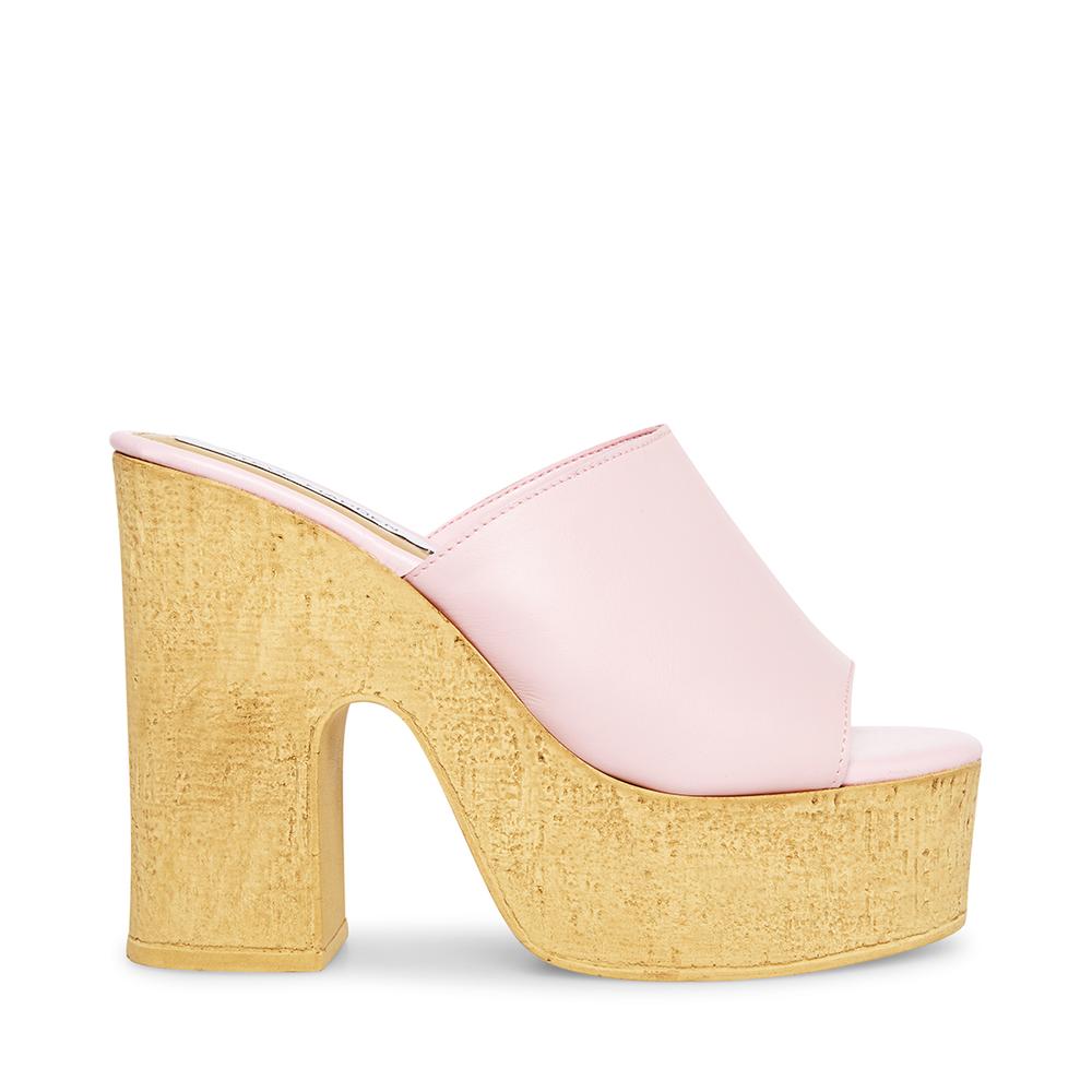 Steve Madden Women MARDI PINK LEATHER