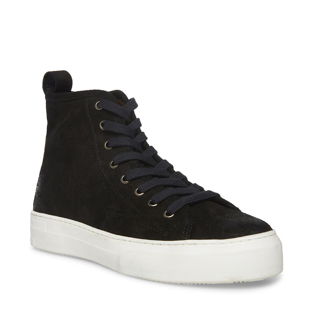 Steve Madden Men FORTE BLACK SUEDE