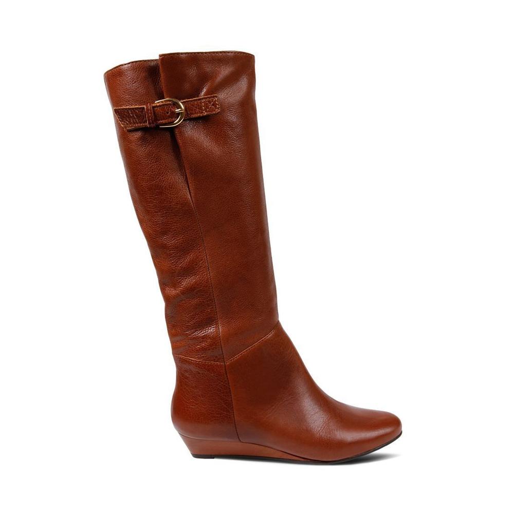 Steve Madden Women INTYCE COGNAC LEATHER