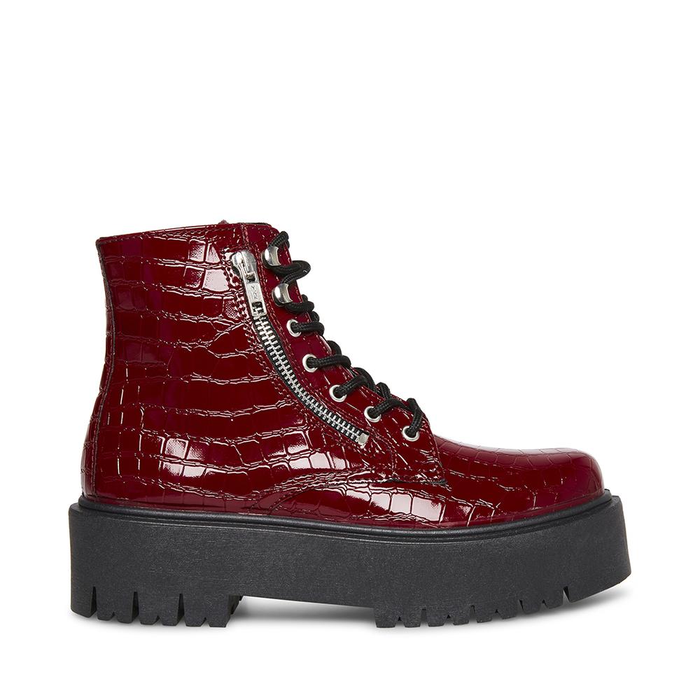 Steve Madden Women KEEGHAN BURGUNDY