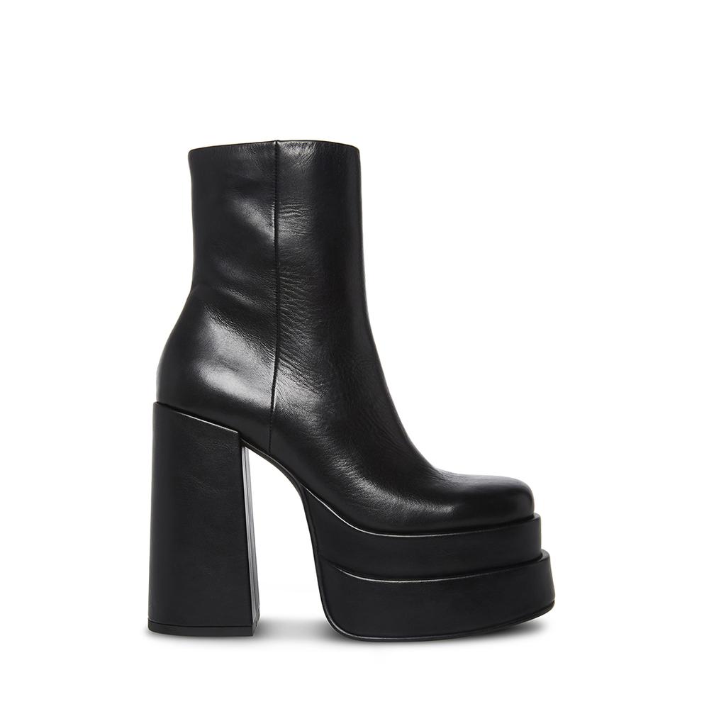 Steve Madden Women COBRA BLACK LEATHER
