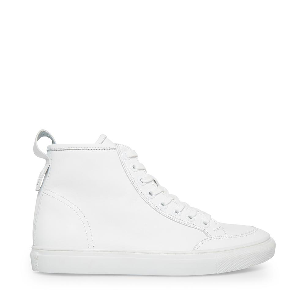 Steve Madden Men BRAGGING WHITE LEATHER