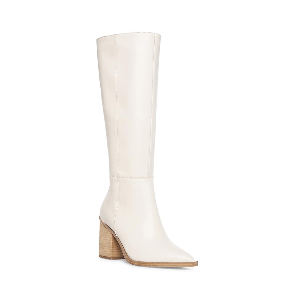 Steve Madden Women TOVE BONE LEATHER