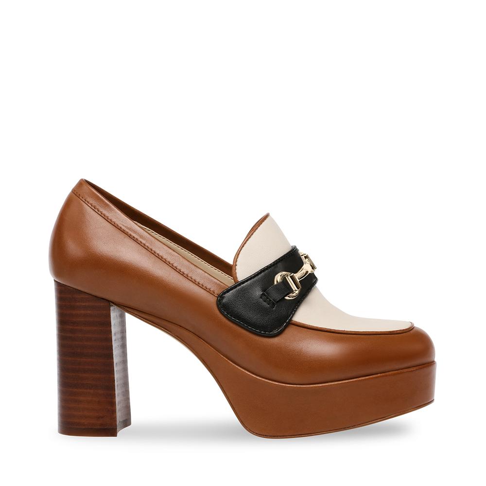 Steve Madden Women CINDIE COGNAC MULTI