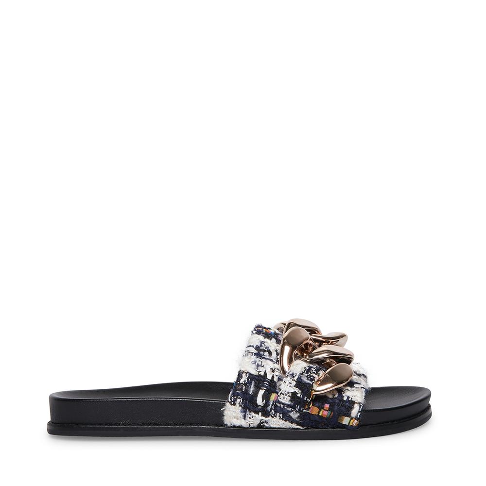 Steve Madden Women DELAY NAVY MULTI