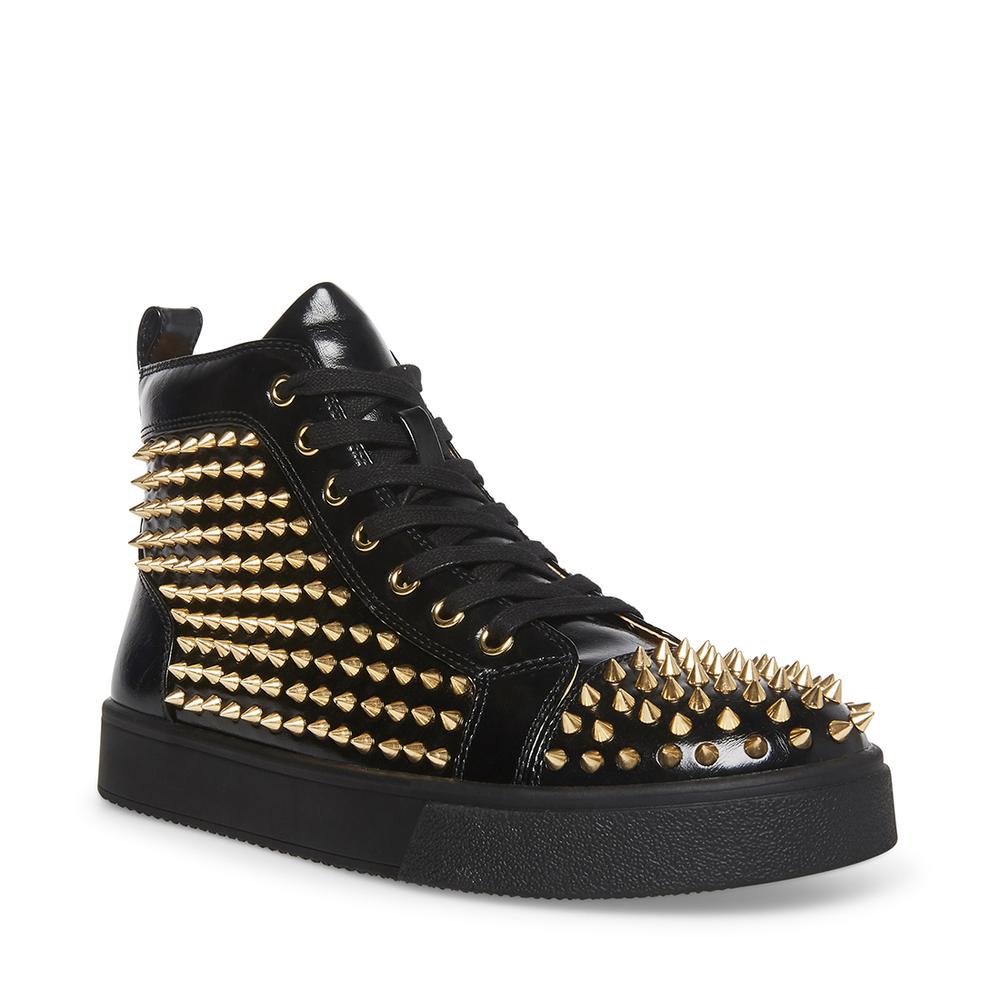 Steve Madden Men PROMOTER BLACK GOLD