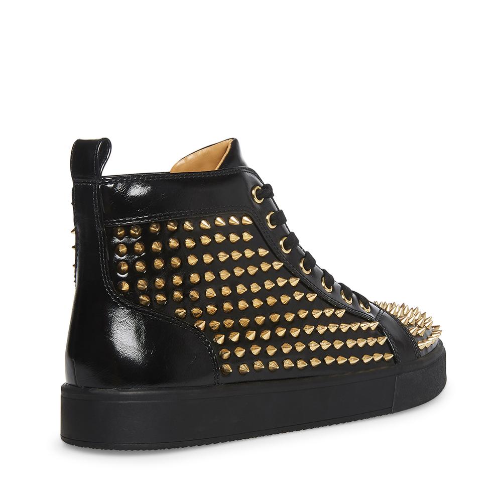 Steve Madden Men PROMOTER BLACK GOLD