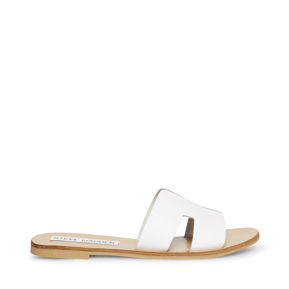 Steve Madden Women GREECE WHITE LEATHER