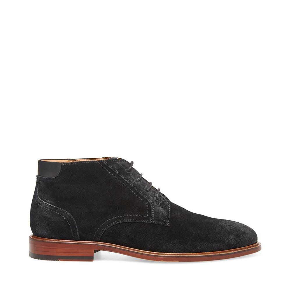 Steve Madden Men CADWYN BLACK SUEDE