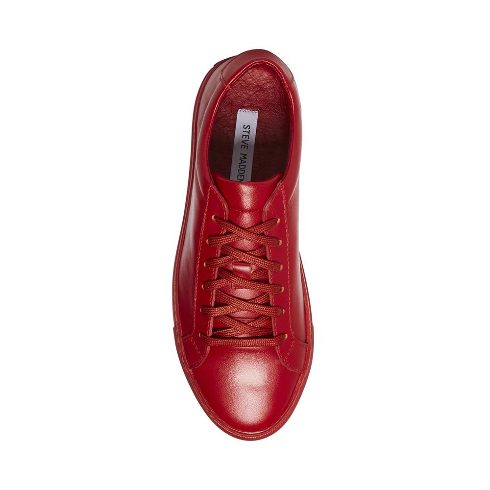 Steve Madden Men BOLO RED LEATHER