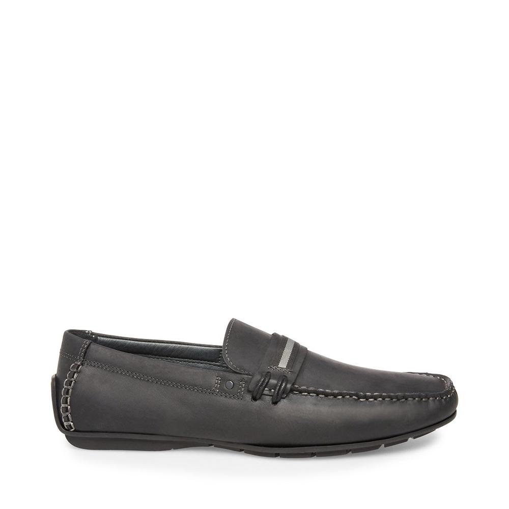 Steve Madden Men GRAB BLACK LEATHER