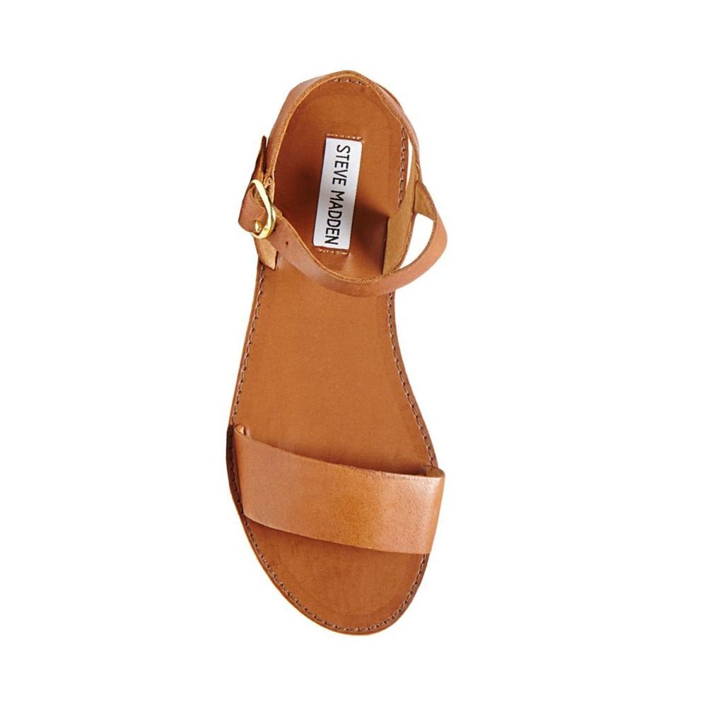 Steve Madden Women DONDDI TAN LEATHER