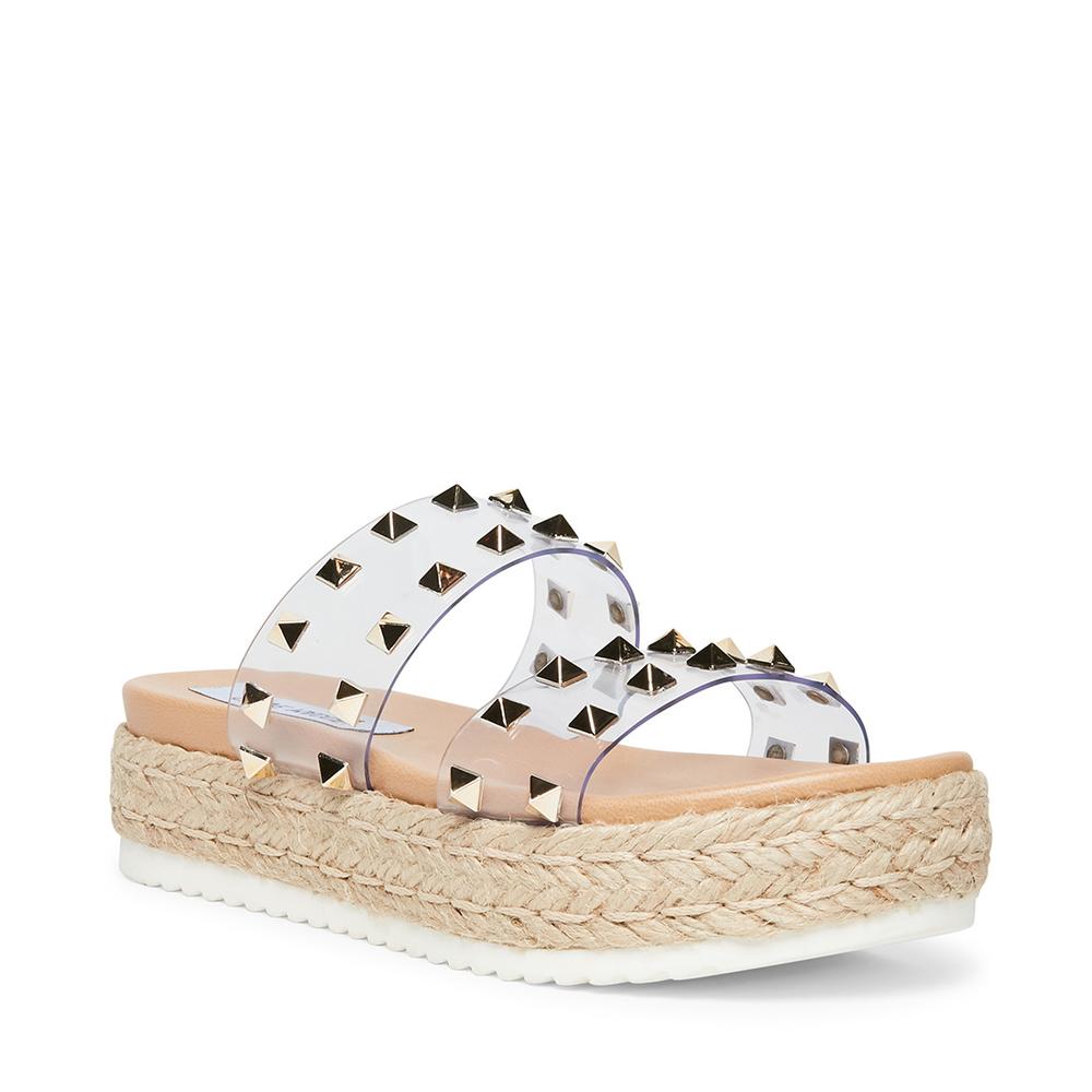 Steve Madden Women ARABELLA CLEAR - Click Image to Close