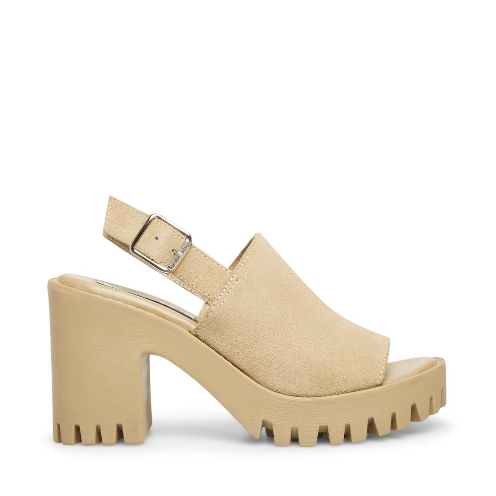 Steve Madden Women SUNNYSIDE SAND SUEDE